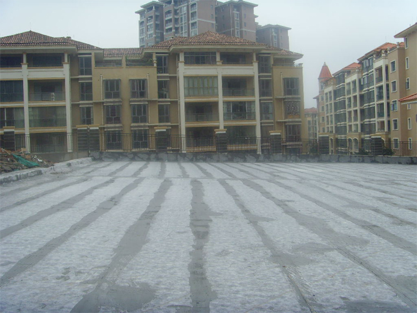 2010年大兴星城车库顶板防水